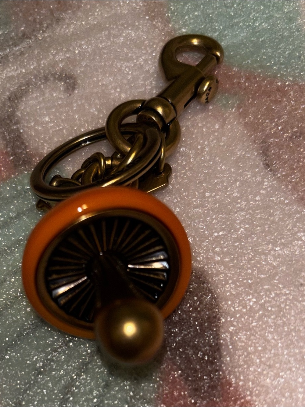 Coach Mushroom Charm KeyFob New Without Tag - Picture 7 of 7